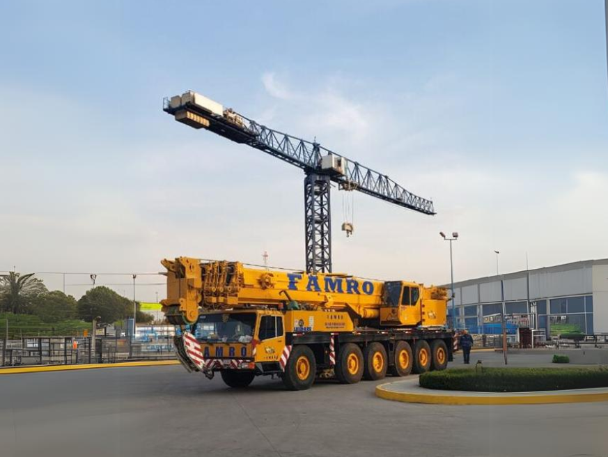 LIEBHERR LTM-1200  | Grúa Industrial de 200 Toneladas